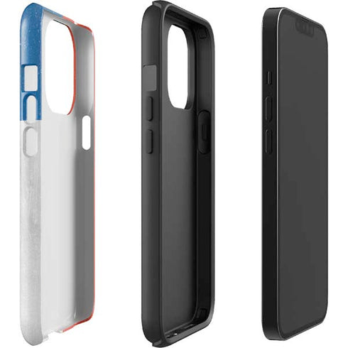 Chile Flag Distressed iPhone 14 Pro Impact Case